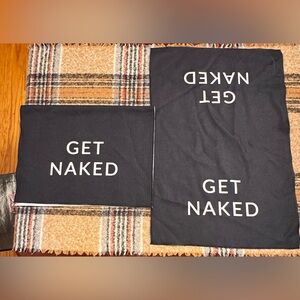 “Get Naked” Bathroom Hand Towels x2